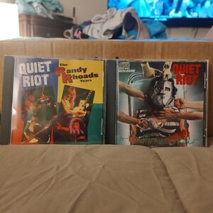 Vintage Quiet Riot Music CDs Lot Of 2 Pre-owned Tested Heavy Metal Rock
